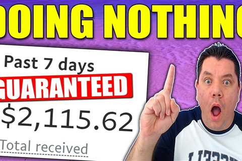 How To Make Money Online DOING NOTHING & Earn $2,000+ Every Single Week (FOR FREE)