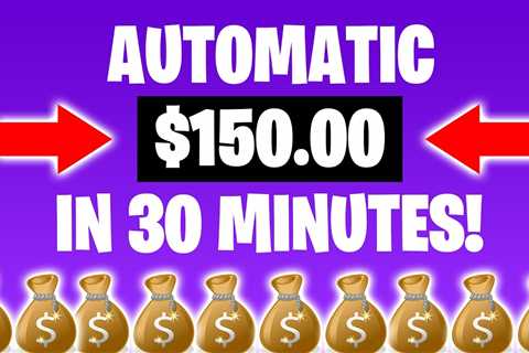 Earn $150 Every 30 Minutes Doing This! (Make Money Online 2022)