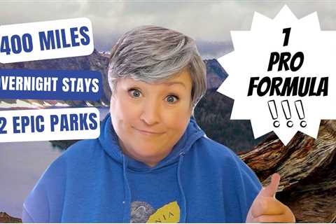 How I CAMPED 4 NIGHTS: NO RV Parks, NO Walmart, NO Campgrounds While visiting Crater Lake and more!