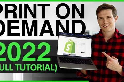 Print On Demand 2022 (Full Tutorial for Beginners) – Shopify, Printful, Facebook…