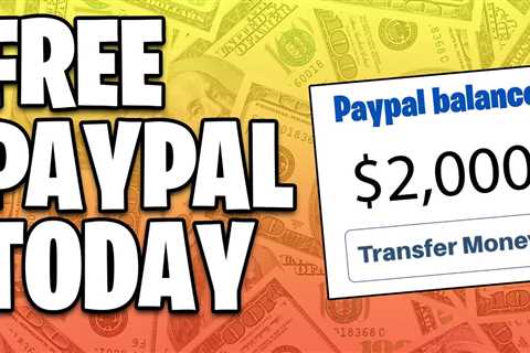 Make $2,000 In PayPal Money Instantly! (Make Free PayPal Money 2022)