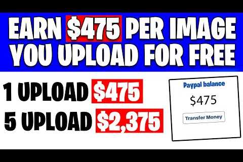 Make $475 For Each Image You Upload! (Make Money Online For Beginners 2022)