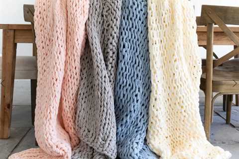 Linens & Hutch Handmade Outsized Chunky Knit Throw Blankets solely $49.99 shipped (Reg. $200!)