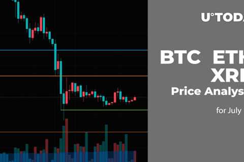 BTC, ETH and XRP price analysis for July 31st