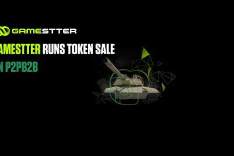 Gamestter launches token sale session on P2PB2B exchange