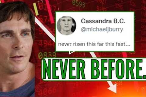 Michael Burry on High Inflation! Stock market crash?