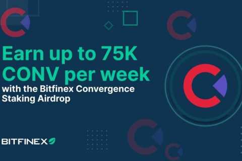 Bitfinex and CONV team up for a HUGE airdrop!!