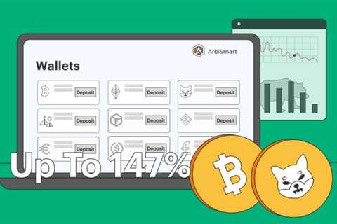 The ArbiSmart wallet pays interest just for HODLing your Bitcoin, Dogecoin, and Shiba Inu