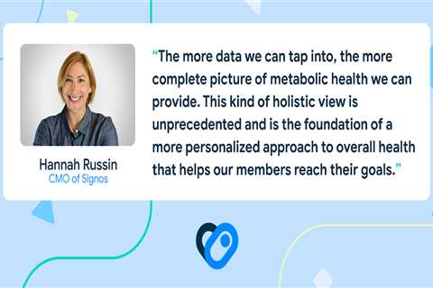 Signos streamlines integrations with different well being and health apps by a single Well being..
