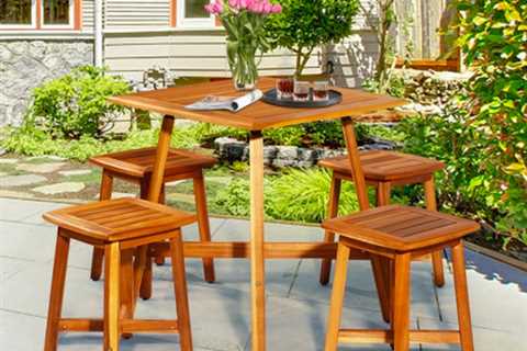 5-Piece Patio Eating Set solely $144.99 shipped (Reg. $370!)