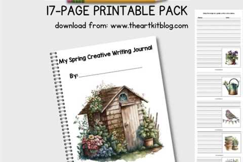 Free Spring Inventive Writing Prompts 17-Web page Printable Pack