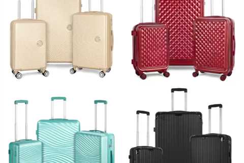 *HOT* Nested Hardside 3-Piece Baggage Set solely $99 shipped (Reg. $275!)