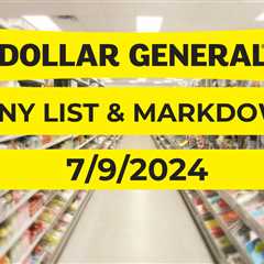 Greenback Normal Penny Record & Markdowns | July 9, 2024 – Penny Pinchin’ Mother