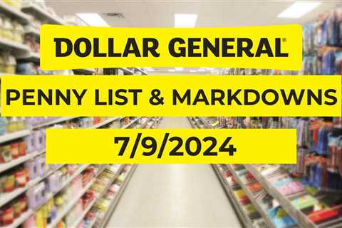 Greenback Normal Penny Record & Markdowns | July 9, 2024 – Penny Pinchin’ Mother